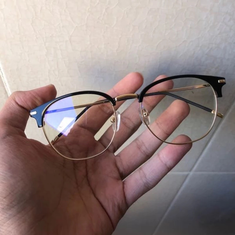 Men'S Fashion Round Glasses - Năm 2021 Thời Trang Mới Cá