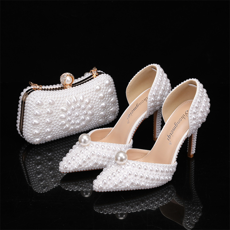 Mens Fashion Dress Shoes - Bag and Shoe Set for Women
