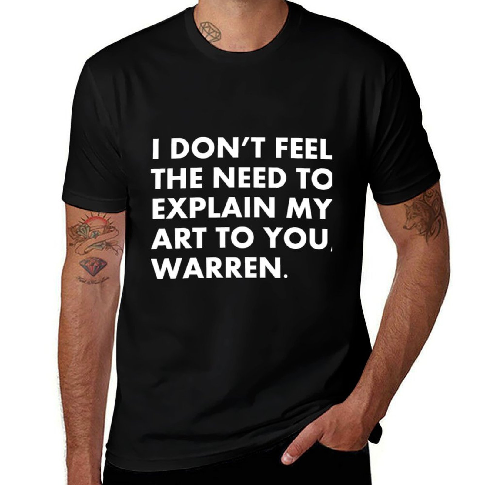 Men'S Fashion Explained - I don't feel the need to