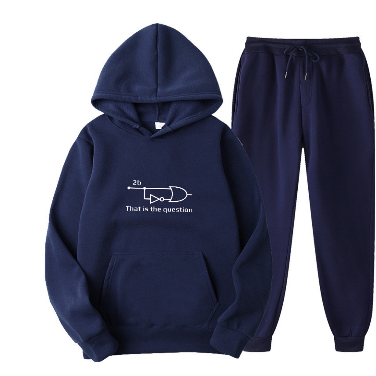 Streetwear Hoodie - Men's Hoodie Set, Whether Becoming An
