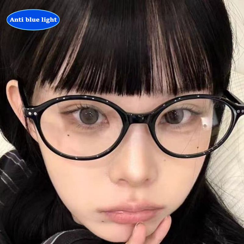 Men'S Fashion Round Glasses - Anti Blue Light Glasses Women Men