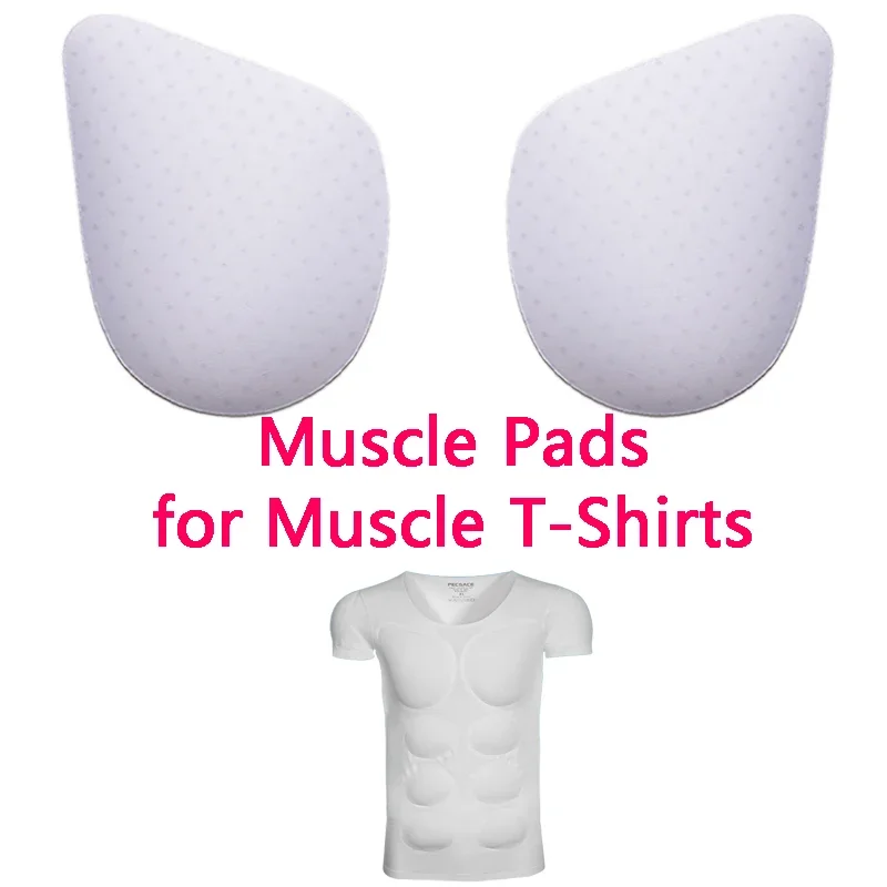 3D Sponge Pads for Fake Muscle - đánh giá và giá Muscle Tee Workout
