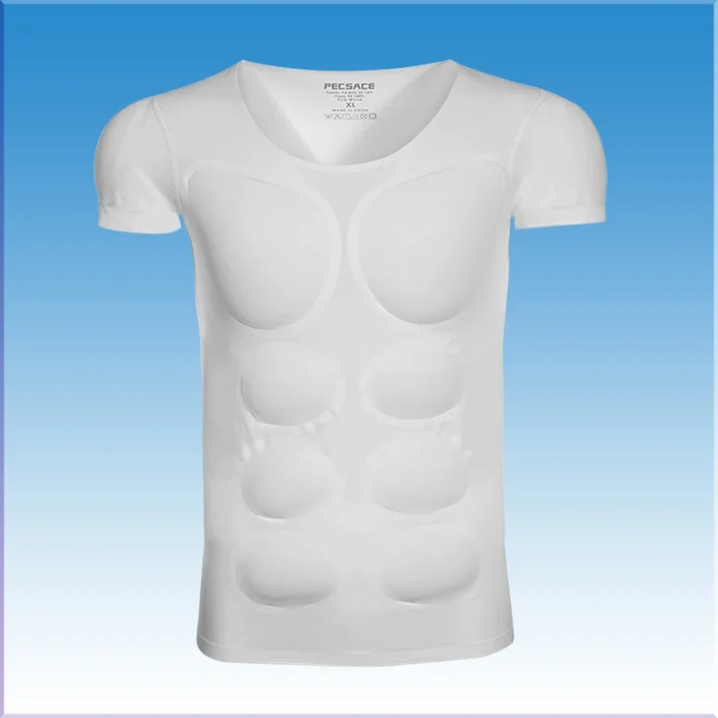 3D Sponge Pads for Fake Muscle - đánh giá và giá Muscle Tee Workout