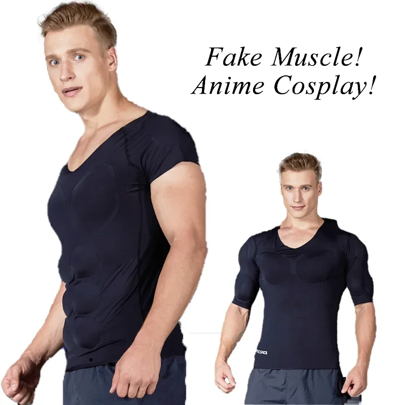 3D Sponge Pads for Fake Muscle - đánh giá và giá Muscle Tee Workout