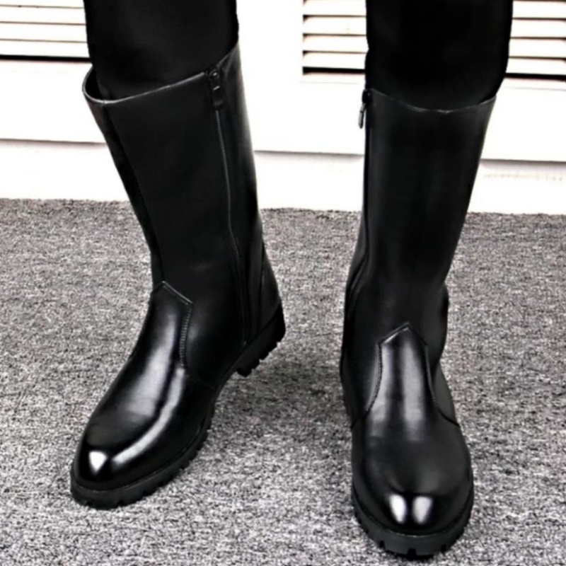 Fashion Men's women Genuine Le - đánh giá và giá Mens Fashion Combat Boots