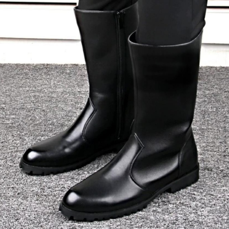 Fashion Men's women Genuine Le - đánh giá và giá Mens Fashion Combat Boots