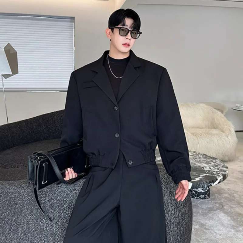 LUZHEN Spring Blazer Neck Casu - đánh giá và giá Mens Fashion Blazer