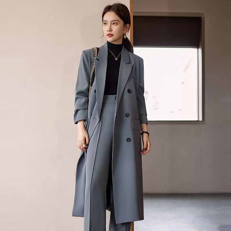 FANAN Elegant Long Trench Coat - đánh giá và giá Mens Fashion Blazer