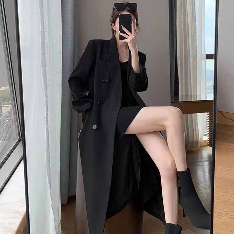 FANAN Elegant Long Trench Coat - đánh giá và giá Mens Fashion Blazer