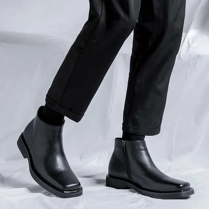 Black New Fashion Men Casual L - đánh giá và giá Mens Fashion Dress Shoes