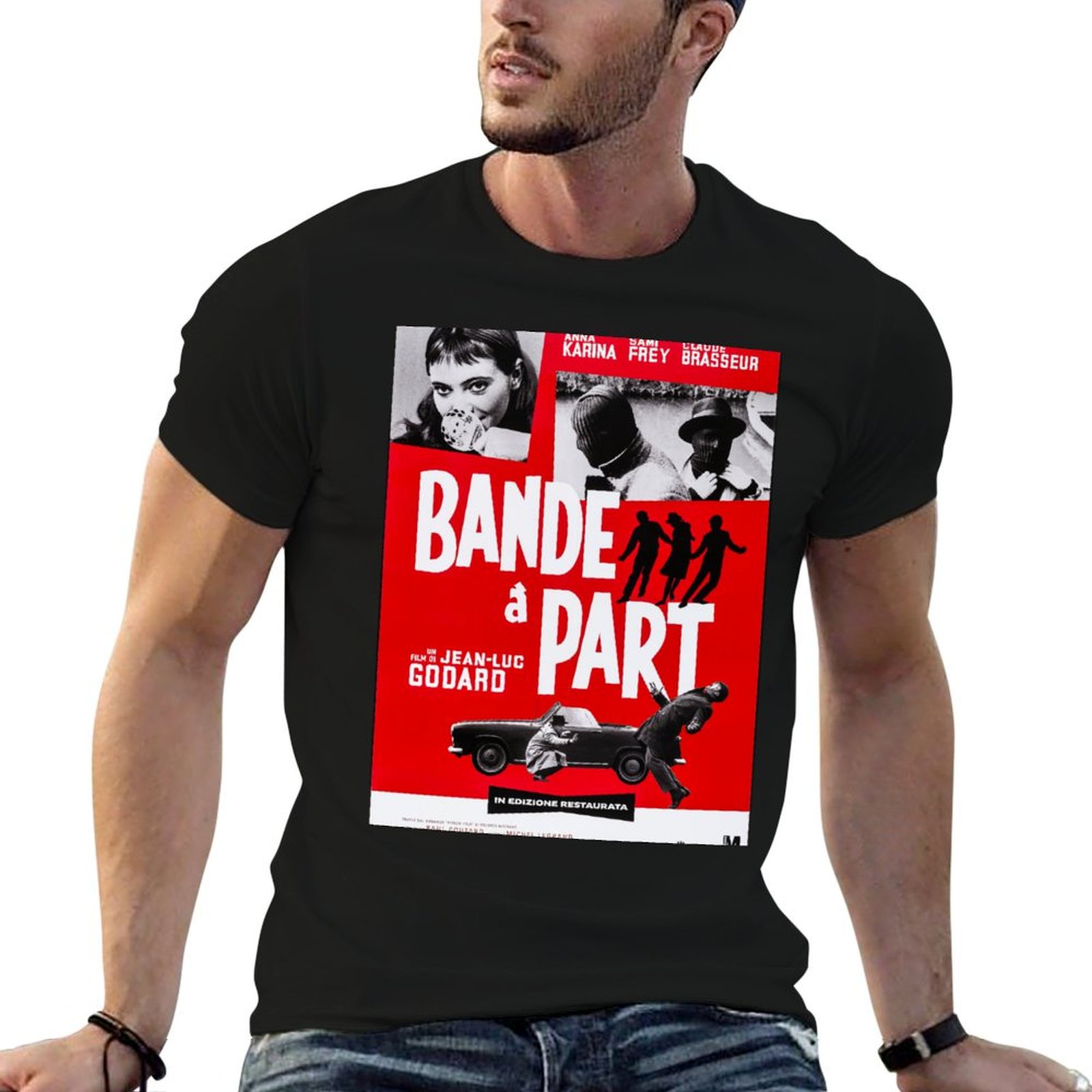 Bande A Part - Jean-Luc Godard - đánh giá và giá Jeans Shirt Fashion For Men