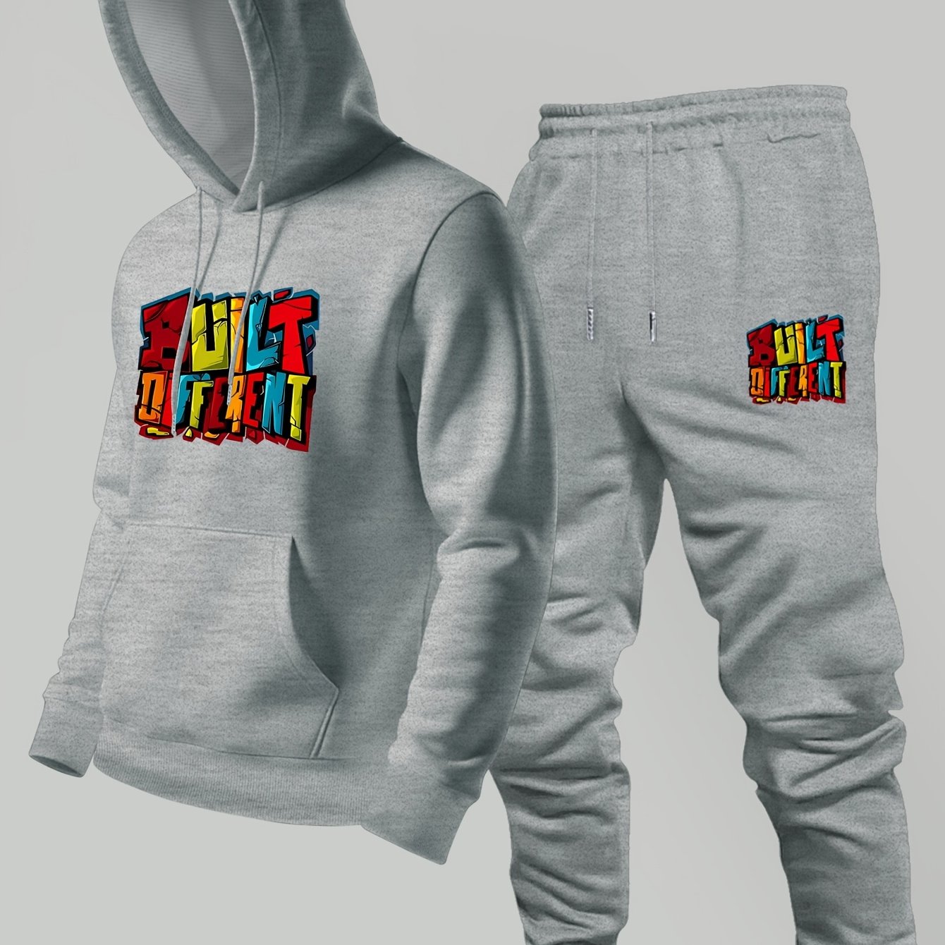 New Men Autumn Winter 2‑Piece  - đánh giá và giá Streetwear Hoodie