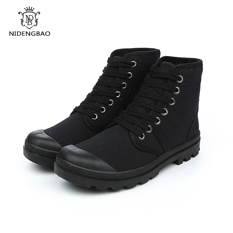 Men Boots New Casual Canvas Sh - đánh giá và giá Mens Fashion Combat Boots