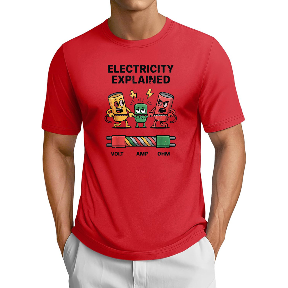 Funny Electricity Explained Pu - đánh giá và giá Men'S Fashion Explained