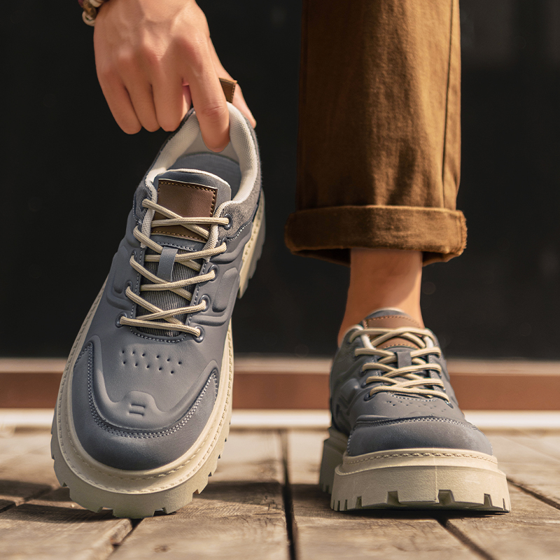 2025 Men's Autumn New Fashion  - đánh giá và giá Mens Fashion Combat Boots