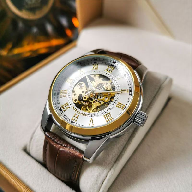 Elegant Men's Automatic Mechan - đánh giá và giá Mens Fashion Young