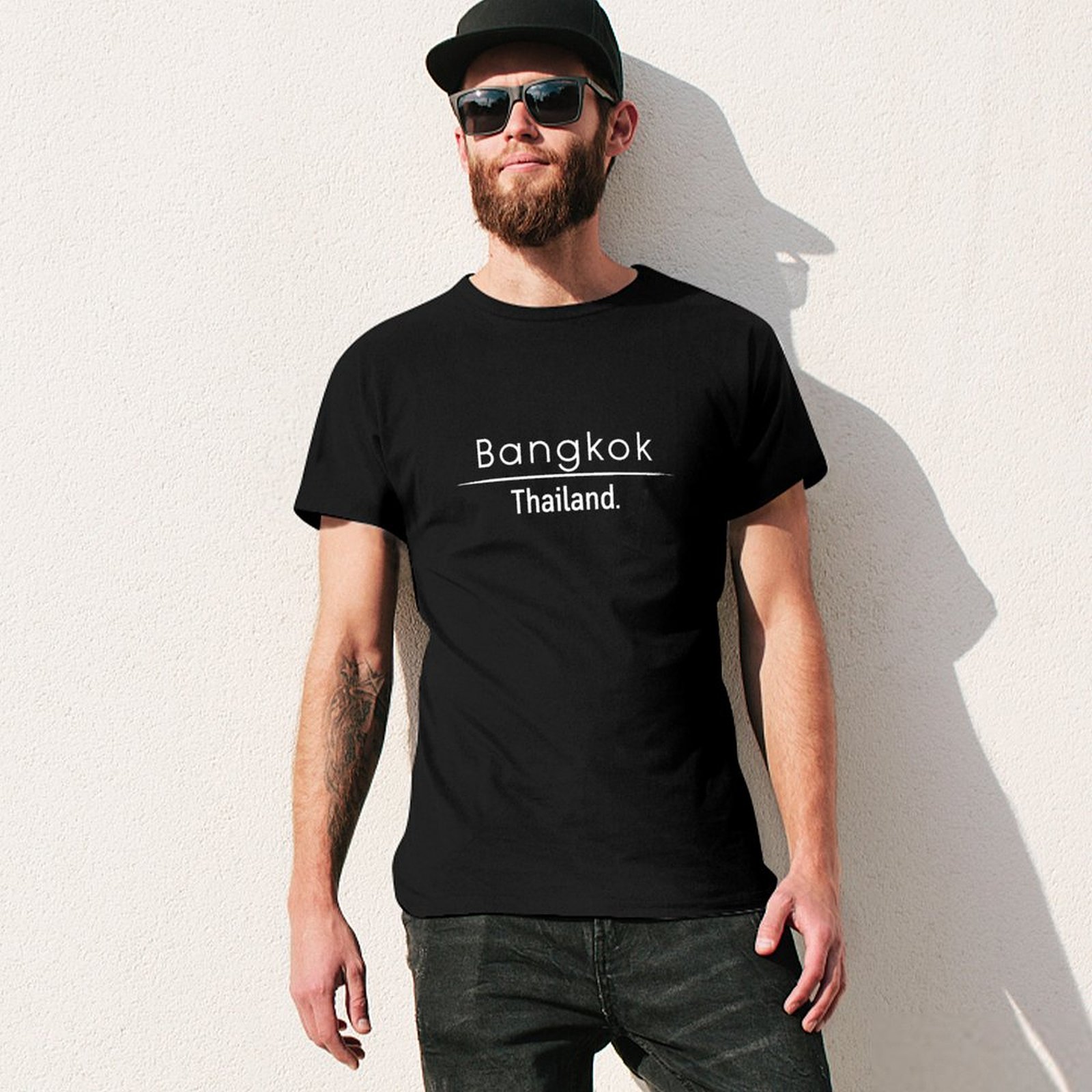 Bangkok Thailand T-Shirt Fashi - đánh giá và giá Mens Fashion Bangkok