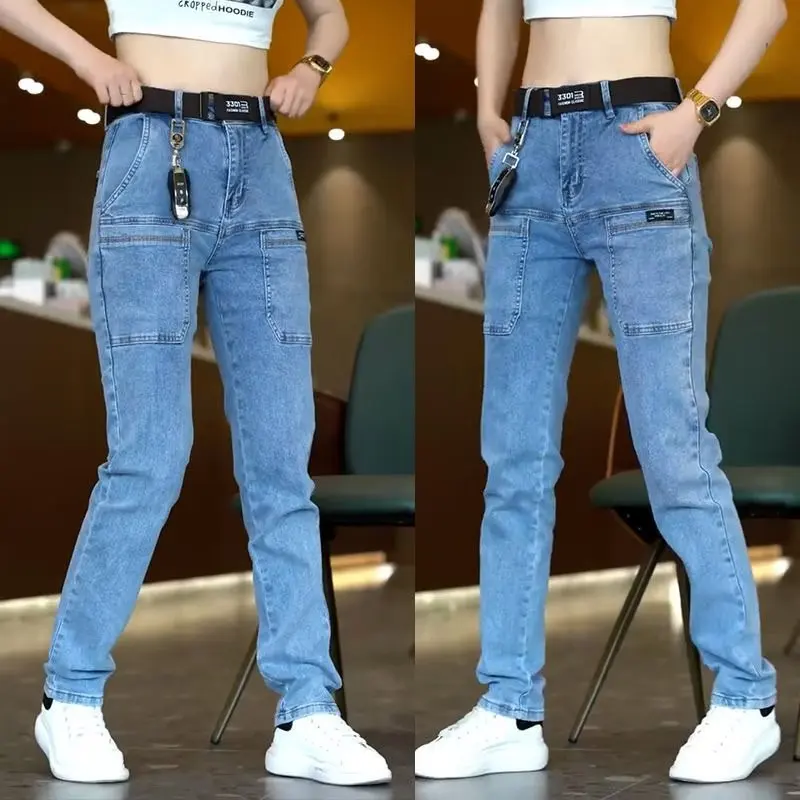 Korea Fashion Men Jeans Cargo  - đánh giá và giá Men'S Fashion Korea