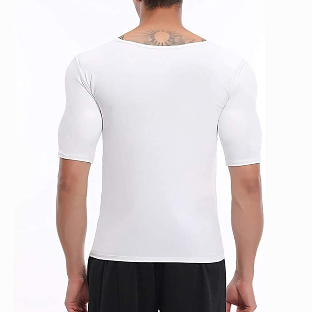 Nam Shaper Giả Cơ Ngực Áo Thun - đánh giá và giá Muscle Tee Workout