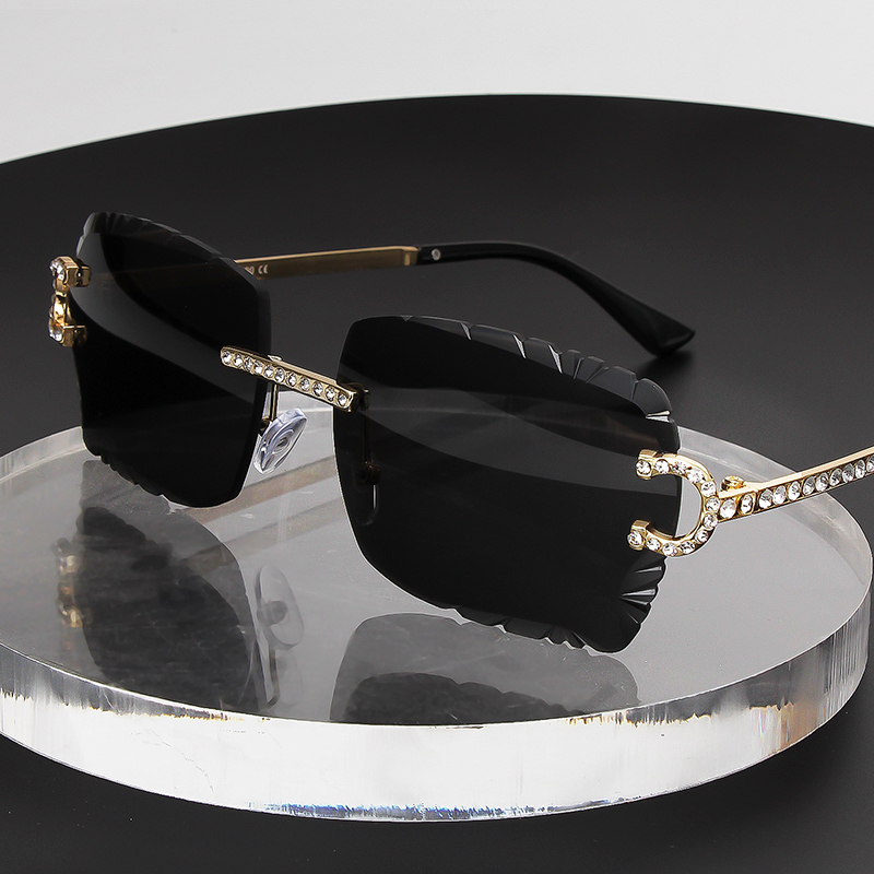 Fashion Rimless Square Sunglas - đánh giá và giá Men'S Fashion Glasses