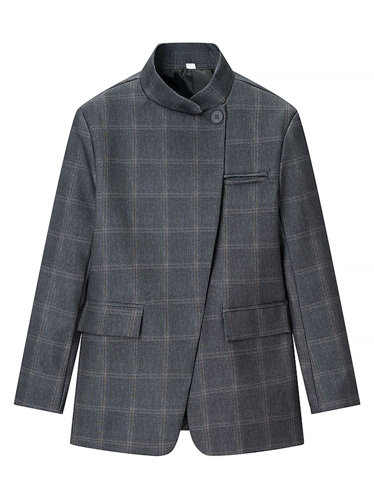 HH Women Fashion Plaid Blazer  - đánh giá và giá Mens Fashion Blazer