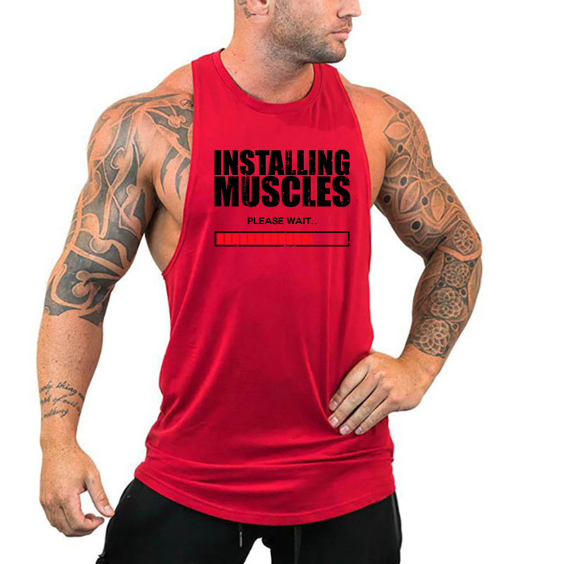 Installing Muscles Please Wait - đánh giá và giá Muscle Tee Workout