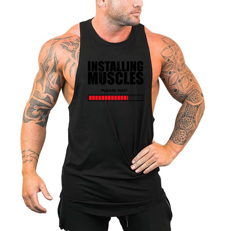 Installing Muscles Please Wait - đánh giá và giá Muscle Tee Workout