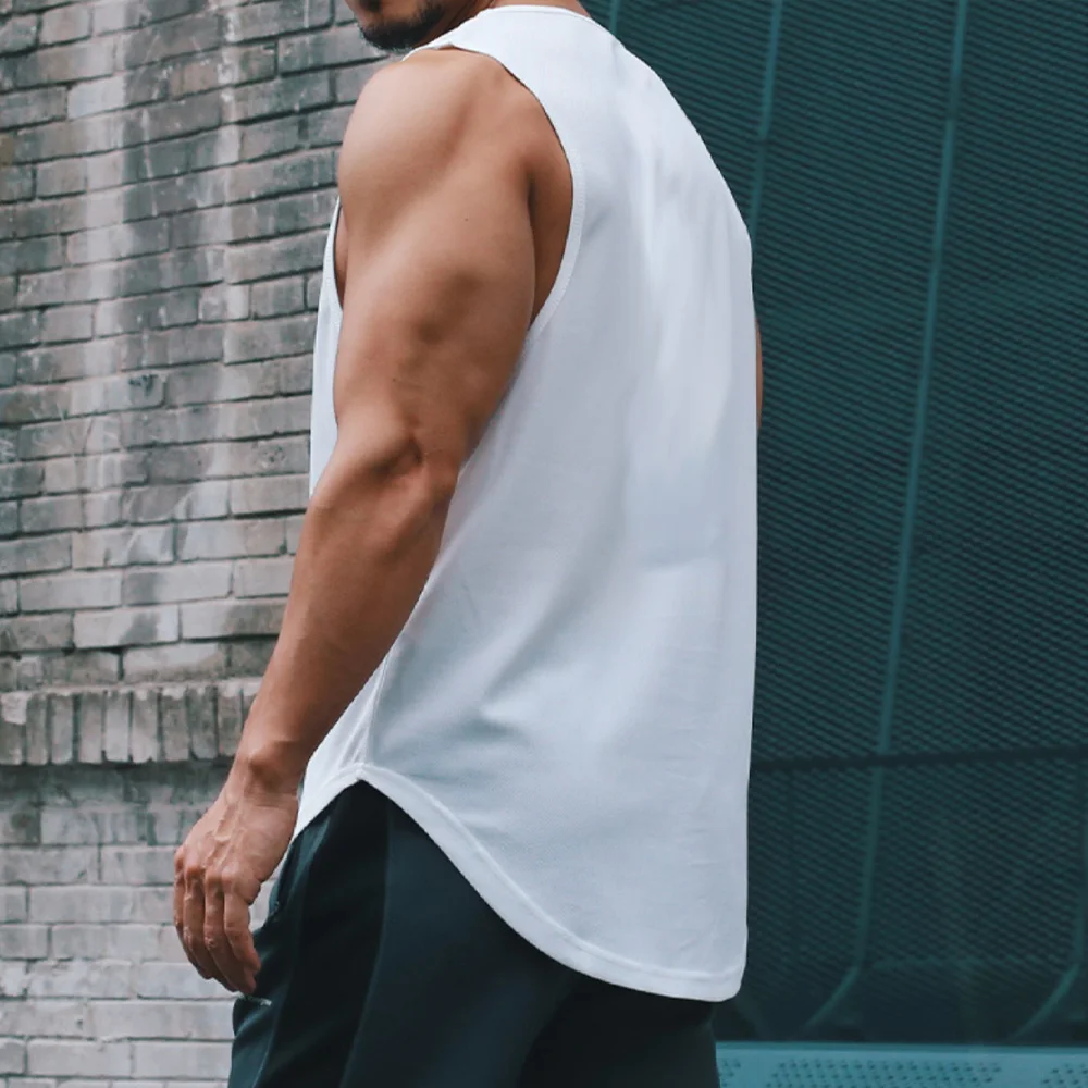 Summer Gym Tank Top Men Mesh C - đánh giá và giá Muscle Tee Workout