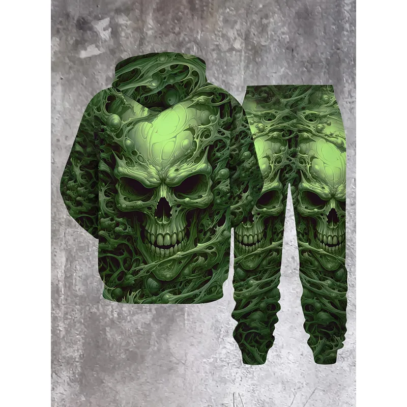 Dark Fluorescent Green Skull H - đánh giá và giá Streetwear Hoodie