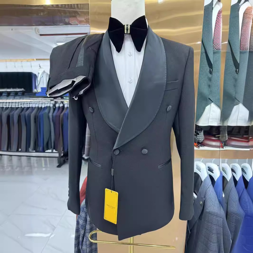 Man's Suit Elegant Set Luxury  - đánh giá và giá Slim Fit Blazer Men