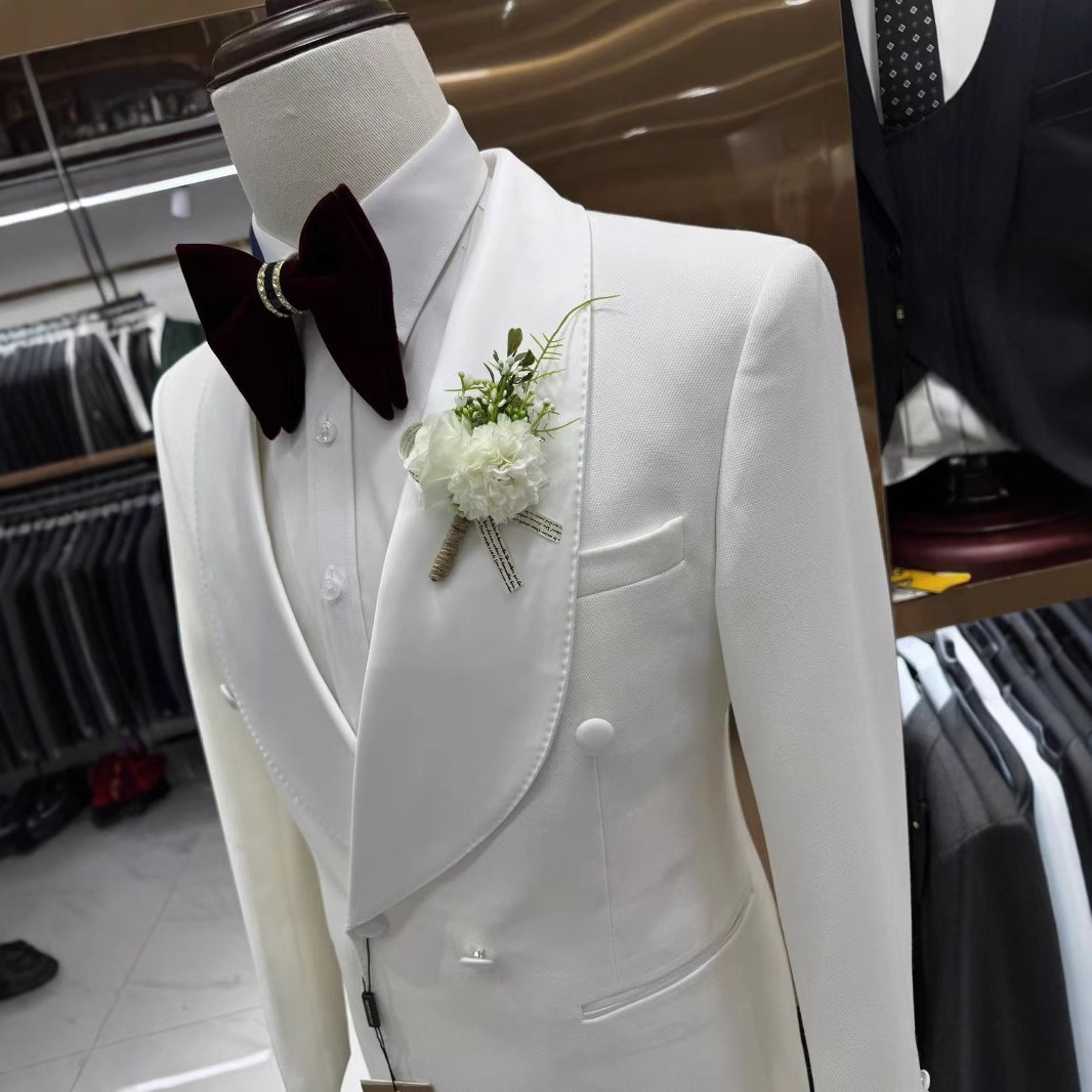 Man's Suit Elegant Set Luxury  - đánh giá và giá Slim Fit Blazer Men