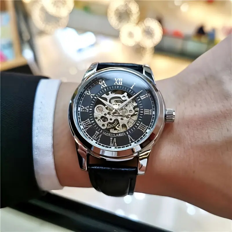 Elegant Men's Automatic Mechan - đánh giá và giá Mens Fashion Young