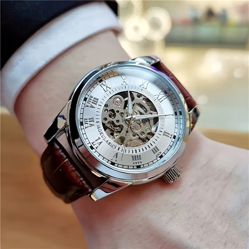 Elegant Men's Automatic Mechan - đánh giá và giá Mens Fashion Young
