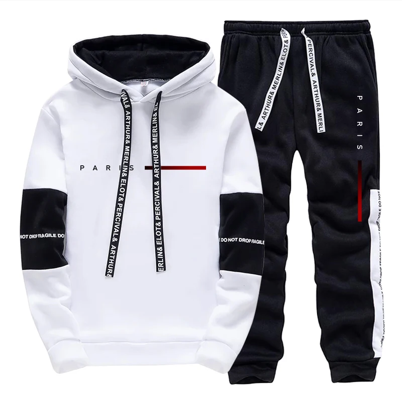 Men's Set Paris Fashion Hoodie - đánh giá và giá Streetwear Hoodie