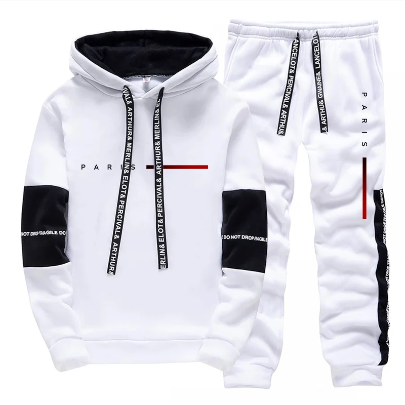 Men's Set Paris Fashion Hoodie - đánh giá và giá Streetwear Hoodie