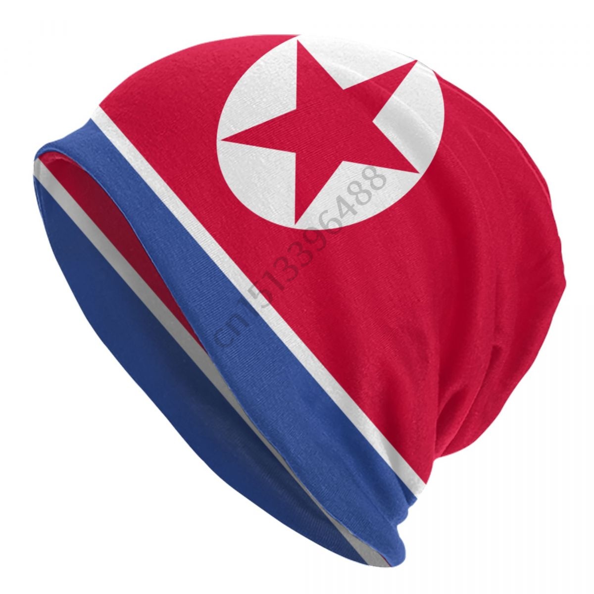 North Korea Flag Beanie Bonnet - đánh giá và giá Men'S Fashion Korea
