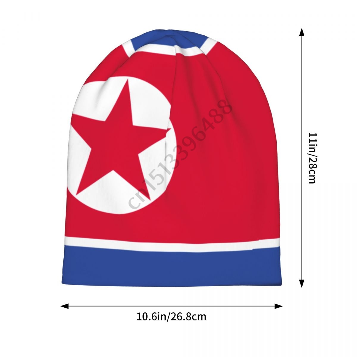North Korea Flag Beanie Bonnet - đánh giá và giá Men'S Fashion Korea