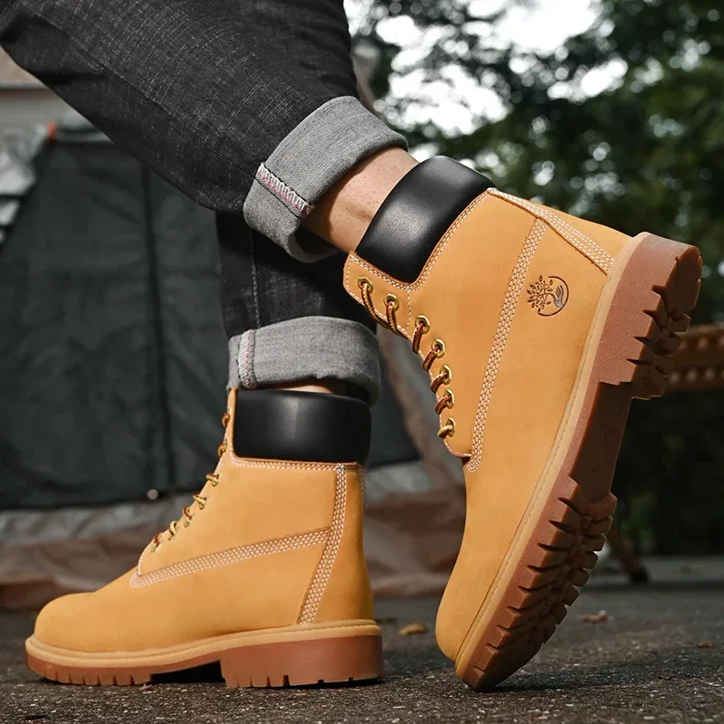 Boots Men High Top Boots High  - đánh giá và giá Men'S Fashion Course