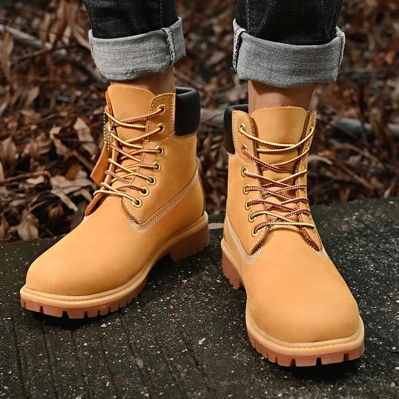 Boots Men High Top Boots High  - đánh giá và giá Men'S Fashion Course