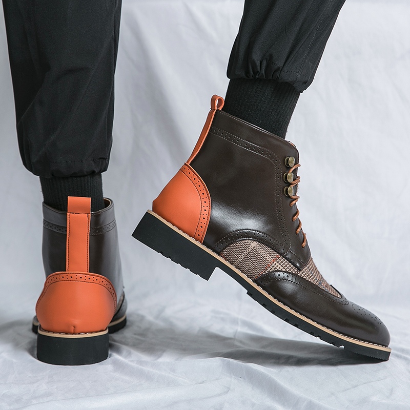 Fashionable Outdoor Combat Boo - đánh giá và giá Mens Fashion Combat Boots