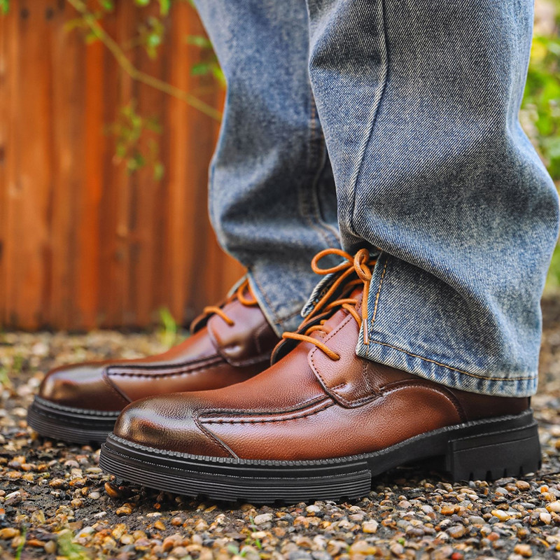 Luxury Designer Men Shoes Retr - đánh giá và giá Mens Fashion Combat Boots