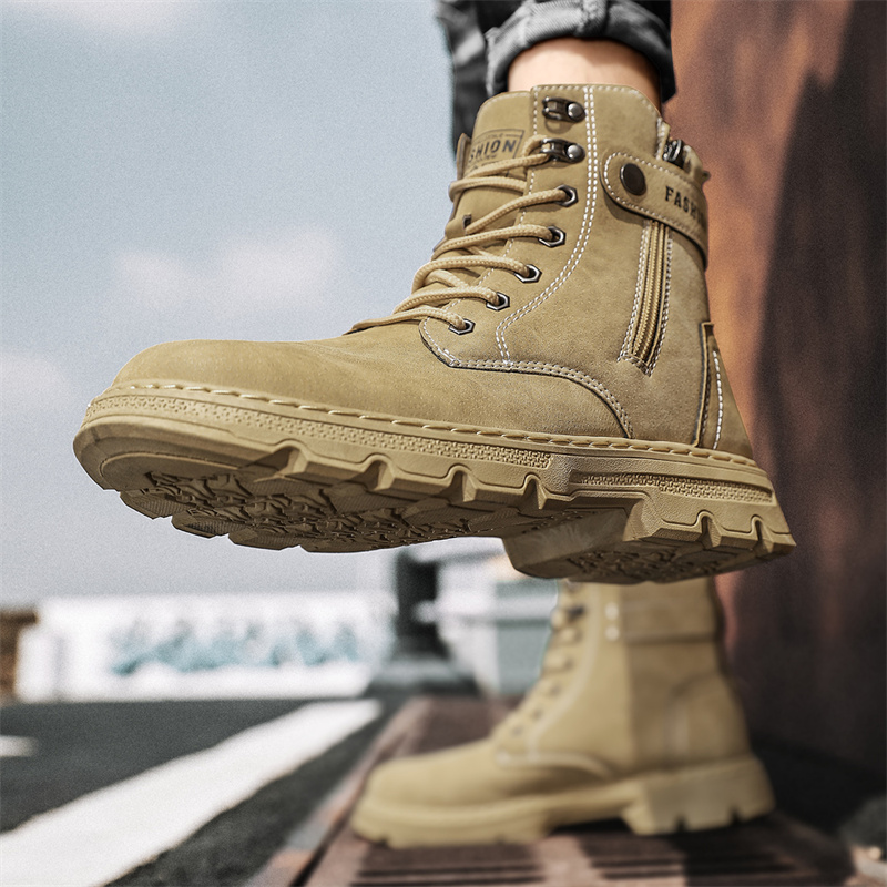 Mens Shoes Fashion Security Bo - đánh giá và giá Mens Fashion Combat Boots