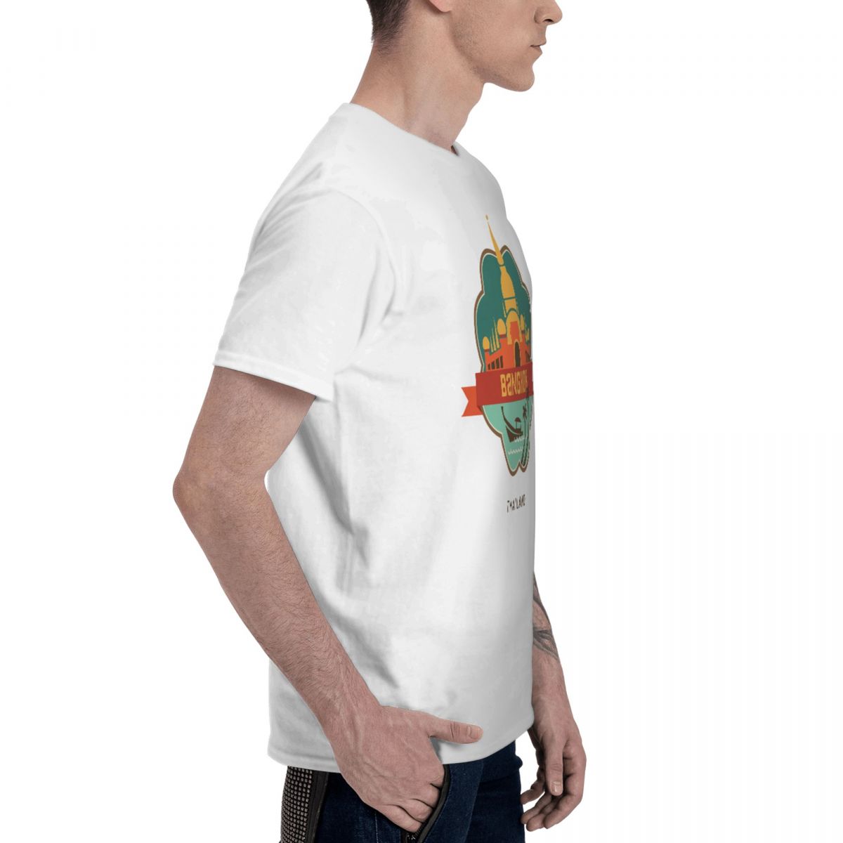 100% Cotton THAILAND BANGKOK T - đánh giá và giá Mens Fashion Bangkok